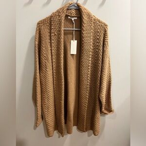 Z Supply Tan Cardigan Sweater